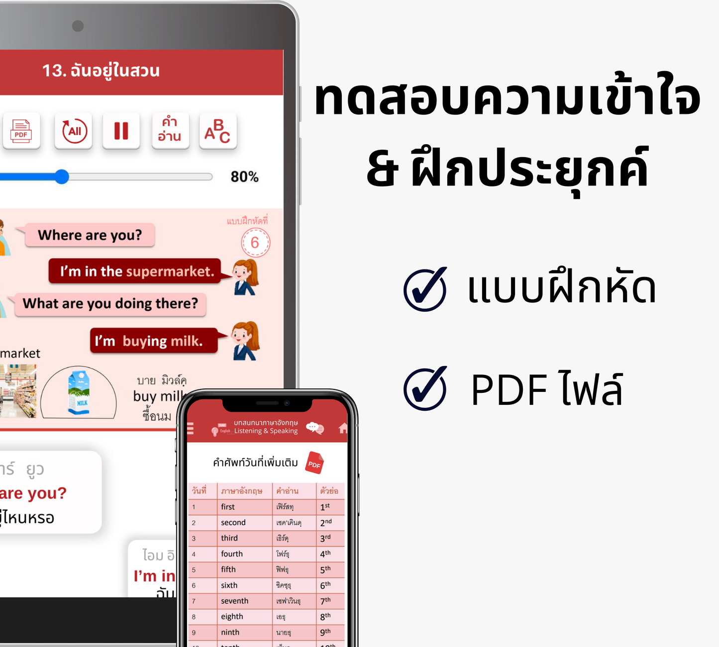 คอร์สสนทนาระดับกลางตอนต้น-กลาง: Speak Now (Intermediate)