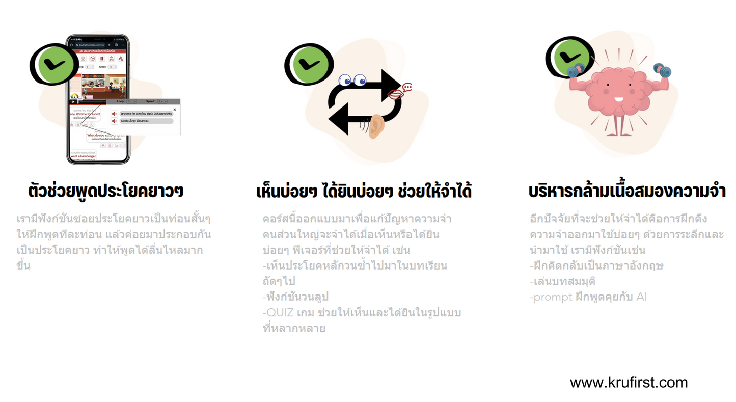 โปรจับคู่: คอร์สสนทนา เริ่มต้น-กลาง: Speak Now (Basic-Int.)