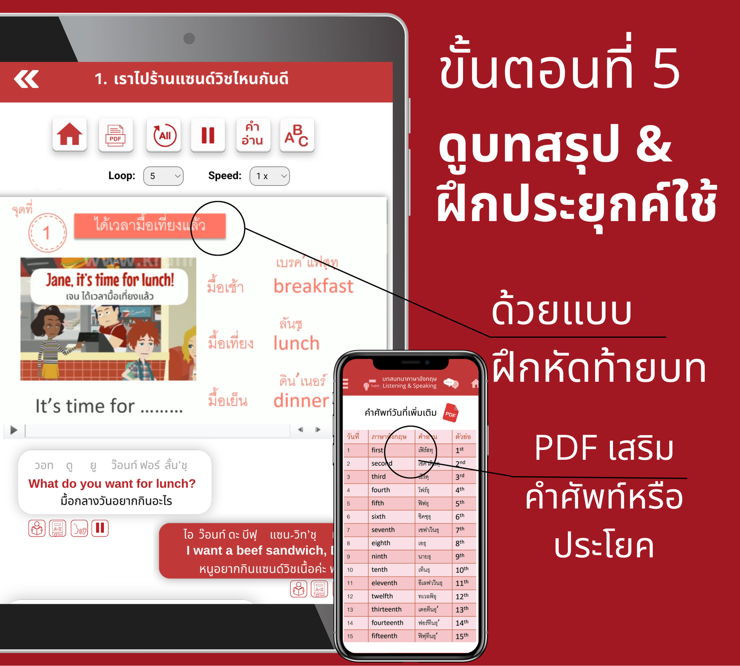โปรจับคู่: คอร์สสนทนา เริ่มต้น-กลาง: Speak Now (Basic-Int.)